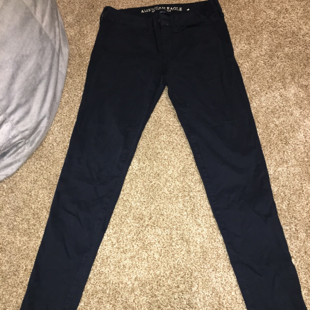 American Eagle Navy Blue Jeans